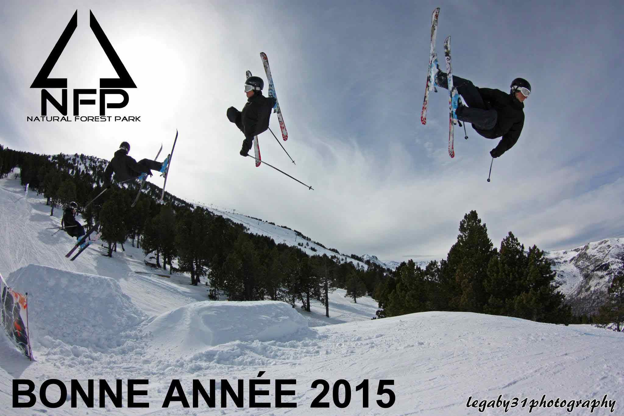 Visuel de Community Manager pour le Snow Park d'Ax 3 Domaines en Ariège