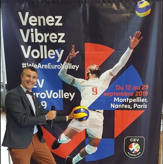 Animateur micro eurovolley