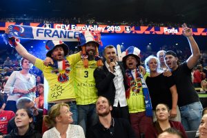 Yoan speaker de l'Eurovolley 2019 à Paris