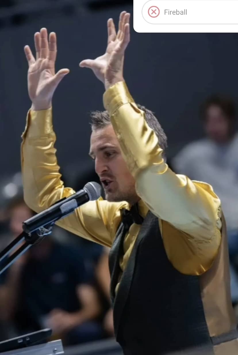 Yoan, animateur DJ des Spacer"s de Toulouse en Ligue A Masculine de volley