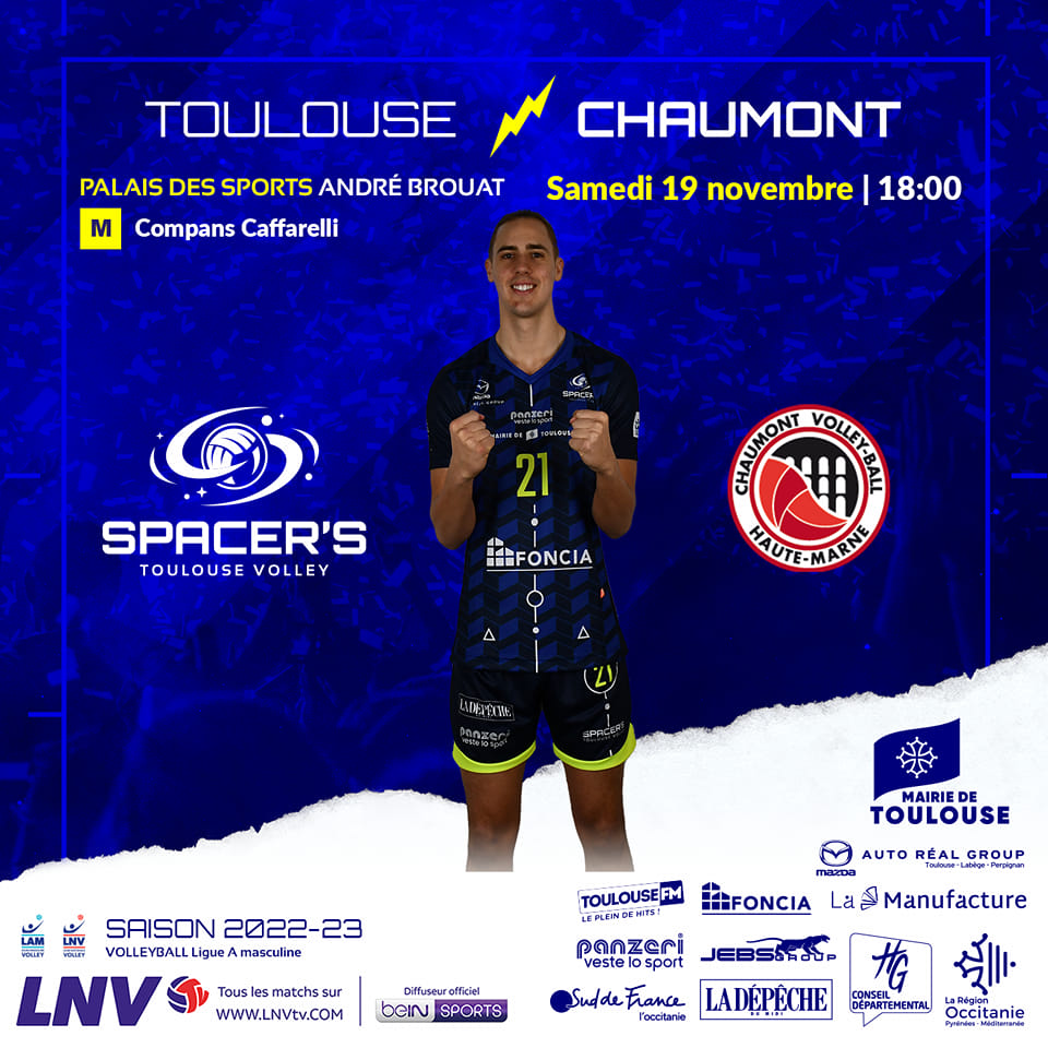 Yoan, DJ Ambianceur pour les SPacer's de Toulouse Volleyball