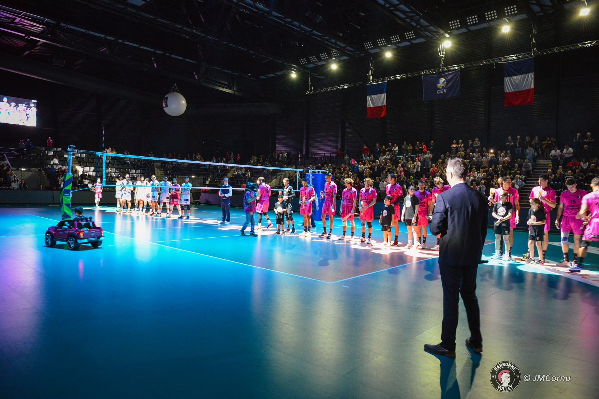 Speaker ambianceur Ligue A Masculine de volleyball