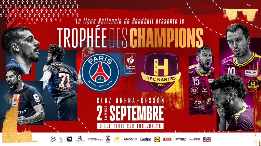 Speaker animateur DJ pour le Trophée des Champions 2023 de handball